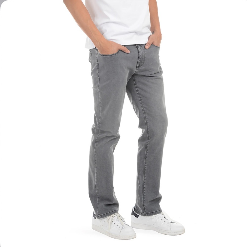 MOTT & BOW Straight Stone Gray Jeans Men’s Size W38 L30